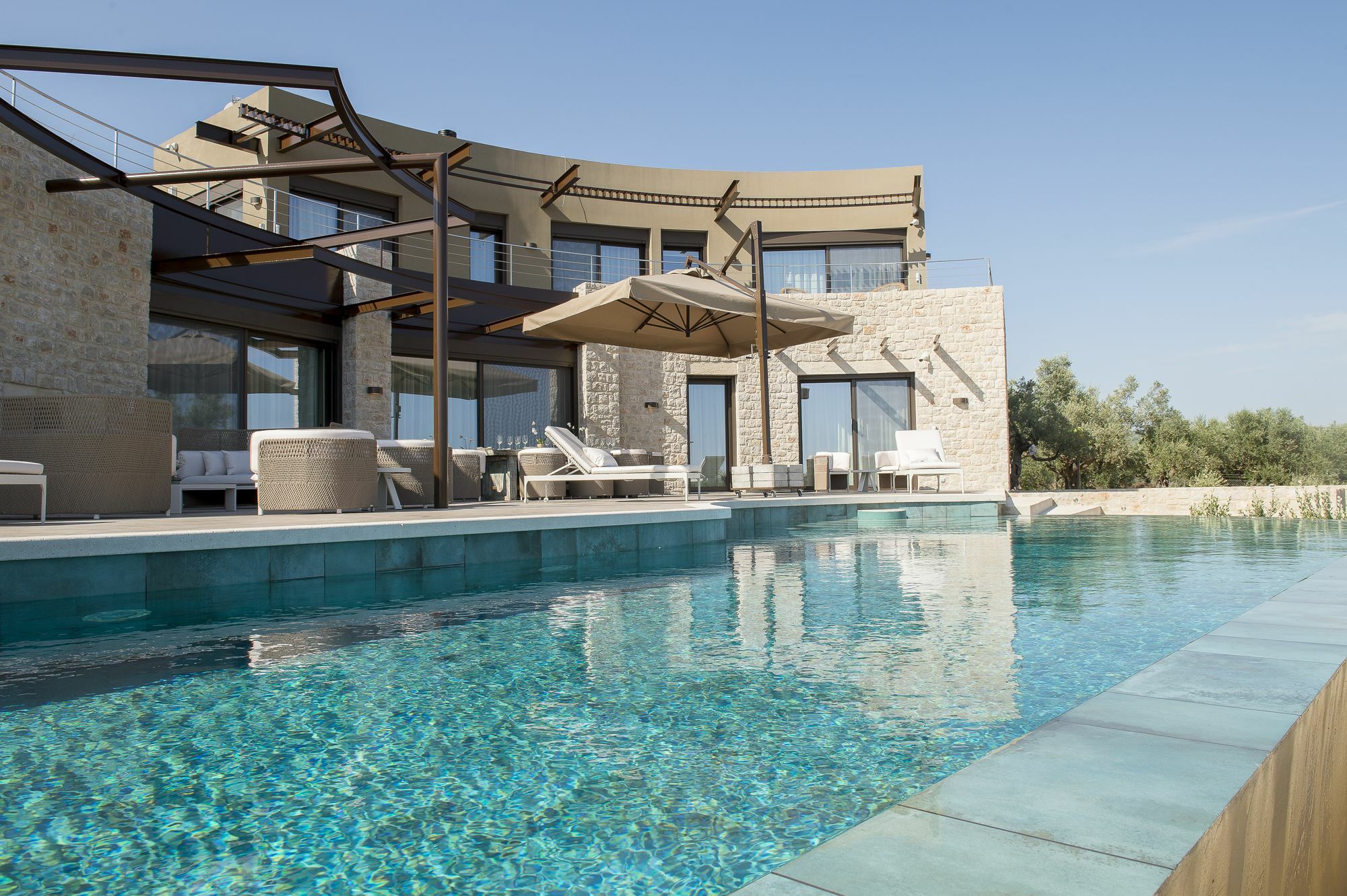 Luxury Villa The Olive Retreat Tragána 外观 照片